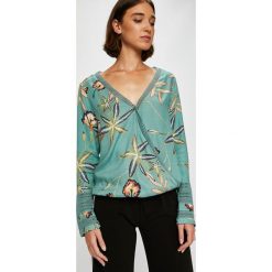 Roxy - Bluzka. Szare bluzki nietoperze marki Roxy, m, z bawełny, casualowe. W wyprzedaży za 199,90 zł.