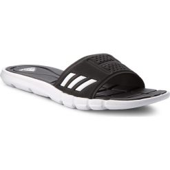Klapki adidas - adipure Cf BB4558 Cblack/Ftwwht/Cblack. Czarne klapki damskie marki Adidas, z materiału. Za 129,00 zł.