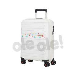American Tourister Sunside 51G-05-011 (Polka Dot). Szare walizki American Tourister, bez wzorów. Za 379,00 zł.