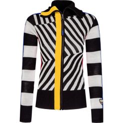 Sweter ROSSIGNOL OBLIC. Czarne swetry damskie Rossignol, s, w paski, z wełny, bez rękawów, bez kaptura. Za 1400,00 zł.