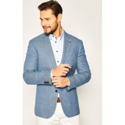 Marynarka Tommy Hilfiger Tailored Fks Blazer TT0TT07231. Niebieskie marynarki męskie Tommy Hilfiger Tailored, m, bez wzorów, z bawełny, casualowe. W wyprzedaży za 899,00 zł.