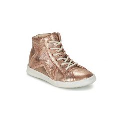 Buty Dziecko GBB PRUNELLA. Żółte trampki dziewczęce marki GBB, bez wzorów, bez zapięcia. Za 335,20 zł.