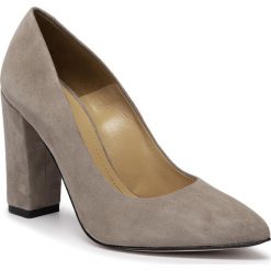 Półbuty SOLO FEMME - 14101-82-K34/000-04-00 Taupe. Brązowe półbuty damskie Solo Femme, bez wzorów, ze skóry, eleganckie, bez obcasa, na obcasie, bez zapięcia. Za 339,00 zł.