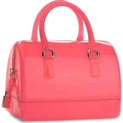 Torebka FURLA - Candy 884546 B BAS8 PL0 Rodonite Fluo. Czerwone kuferki damskie marki Furla, z tworzywa sztucznego, duże. W wyprzedaży za 479,00 zł.