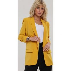Żółta Marynarka Sleuth. Żółte marynarki damskie Renee, m, bez wzorów. Za 119,99 zł.