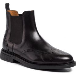 Sztyblety POLO RALPH LAUREN - Asher Chlsea 803759455003 Black. Czarne sztyblety męskie Polo Ralph Lauren, ze skóry, bez zapięcia. W wyprzedaży za 569,00 zł.