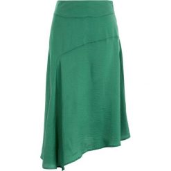 Cream Spódnica Carlie zielony female zielony 38. Zielone spódniczki damskie Cream, na wiosnę, uniwersalny, bez wzorów, z satyny, eleganckie, asymetryczne. W wyprzedaży za 165,00 zł.