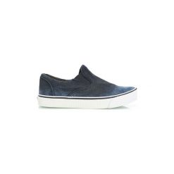 Tenisówki Diesel Y00970 P0602 H1729 / Vansis W Slip On. Niebieskie trampki i tenisówki damskie Diesel, bez wzorów, bez zapięcia. Za 179,00 zł.