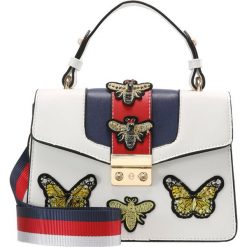 Torebki klasyczne damskie: sweet deluxe BUTTERFLY BEE Torebka weiß/blau/gold