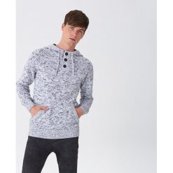 Sweter z kapturem - Szary. Szare swetry męskie House, s, bez wzorów, z kapturem, z kapturem. Za 119,99 zł.