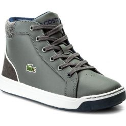 Sneakersy LACOSTE - Explorateur Lace 317 1 Caj 7-34CAJ0003248 Dk Grey. Szare kozaki damskie skórzane marki Lacoste, za kostkę. W wyprzedaży za 279,00 zł.