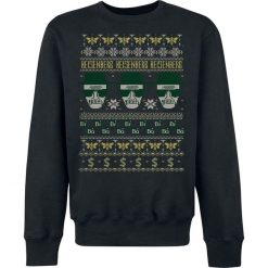 Breaking Bad Heisenberg Christmas Sweater Bluza czarny. Czarne bluzy męskie Breaking Bad, s, z nadrukiem. Za 121,90 zł.