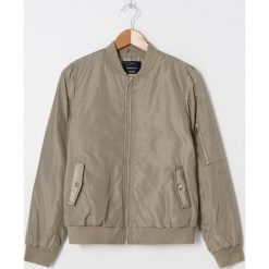 Kurtka bomber - Khaki. Brązowe kurtki damskie House, s, bez wzorów, bez kaptura. Za 99,99 zł.