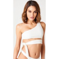 Stroje dwuczęściowe damskie: Motel Rocks Góra od bikini Rawlins – White