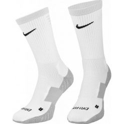 Skarpetogetry piłkarskie: Nike Skarpety Matchfit Cushion Crew białe r. 43-45 (SX5729 100)