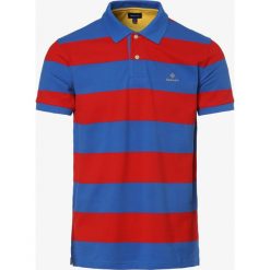Gant - Męska koszulka polo, niebieski. Niebieskie koszulki męskie GANT, m, bez wzorów, polo, bez rękawów. Za 379,95 zł.