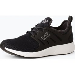 EA7 Emporio Armani - Tenisówki męskie, szary. Szare tenisówki męskie EA7 Emporio Armani, z dzianiny. Za 699,95 zł.