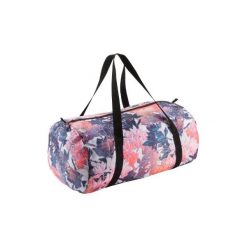 Torba fitness kardio składana 30 l różowa. Różowe torby męskie sportowe DOMYOS, bez wzorów, z poliesteru. Za 19,99 zł.
