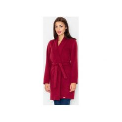 Płaszcz M531 Bordo. Czerwone płaszcze damskie FIGL, xl, bez wzorów, z wiskozy. Za 249,00 zł.