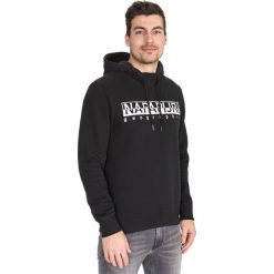 Napapijri Berber Bluza Czarny. Czarne bluzy męskie Napapijri, m, z haftami, z bawełny. Za 461,95 zł.