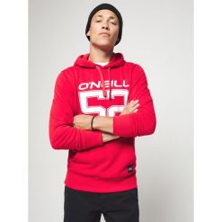 O'Neill Irvine 52 Bluza Czerwony. Czerwone bluzy męskie O'Neill, l, z nadrukiem, z bawełny, bez kołnierzyka, bez rękawów, bez kaptura. Za 223,95 zł.