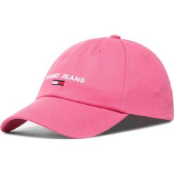 Czapka z daszkiem TOMMY JEANS - Tjw Sport Cap AW0AW08574 TIK. Różowe czapki damskie Tommy Jeans, bez wzorów, z bawełny. Za 139,00 zł.
