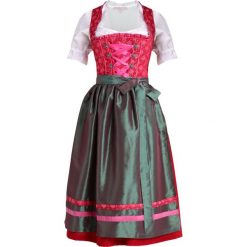 Anna Field Dirndl rose/red. Różowe sukienki damskie marki Anna Field, bez wzorów, z poliesteru, z koszulowym kołnierzykiem, bez rękawów, koszulowe. Za 399,00 zł.