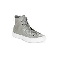 Buty Converse CHUCK TAYLOR ALL STAR SHIMMER SUEDE HI MASON/MASON/WHITE. Szare trampki i tenisówki damskie marki Converse, bez wzorów, bez zapięcia. Za 335,20 zł.