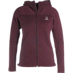 Haglöfs SWOOK Kurtka z polaru aubergine. Fioletowe kurtki sportowe damskie marki Haglöfs, s, z materiału. W wyprzedaży za 471,75 zł.