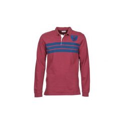 Koszulki polo z długim rękawem Serge Blanco HERITAGE 3 RAYURES. Czerwone koszulki męskie Serge Blanco, s, bez wzorów, z długim rękawem. W wyprzedaży za 433,30 zł.