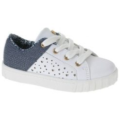 Beppi Tenisówki Dziewczęce Casual Shoe 31, Białe. Białe trampki dziewczęce BEPPI, na lato, bez wzorów, z materiału, na sznurówki. Za 115,00 zł.