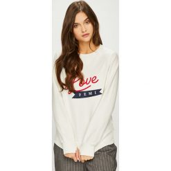 Femi Stories - Bluza Ella. Szare bluzy z nadrukiem damskie marki Femi Stories, l, z bawełny, bez kaptura. Za 229,90 zł.