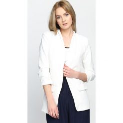 Marynarki i żakiety damskie: Biała Marynarka Made To Love It!