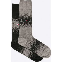 Tommy Hilfiger - Skarpety (2-pack). Szare skarpetki męskie TOMMY HILFIGER, z bawełny. W wyprzedaży za 39,90 zł.