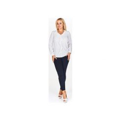 Elegancka bluzka z pionową falbaną. Brązowe bluzki damskie Bird, bez wzorów, eleganckie, bez kołnierzyka, bez rękawów. Za 194,00 zł.