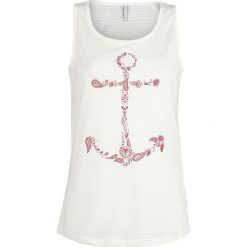 Topy damskie: Sublevel Paisley Anker Top damski biały (Old White)