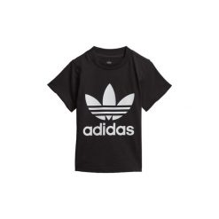 T-shirty z krótkim rękawem Dziecko adidas Koszulka Trefoil. Czarne bluzki dziewczęce z krótkim rękawem Adidas, bez wzorów. Za 79,95 zł.