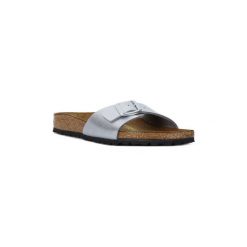 Klapki Birkenstock MADRID SILVER. Szare klapki damskie marki Birkenstock. Za 283,93 zł.