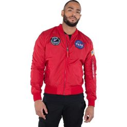 Kurtka Alpha Industries MA-1 TT 186101-328. Czerwone kurtki męskie Alpha Industries, m, bez wzorów, bez kaptura. Za 587,99 zł.