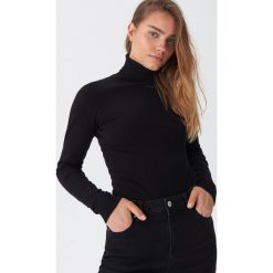 Sweter z golfem basic - Czarny. Czarne swetry damskie House, s, bez wzorów, bez rękawów. Za 59,99 zł.