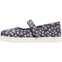 TOMS MARY JANE Baleriny z zapięciem navy. Niebieskie baleriny dziewczęce Toms, z materiału. Za 159,00 zł.