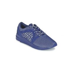 Buty Asics GEL-LYTE KOMACHI W. Niebieskie trampki i tenisówki damskie marki Asics, bez wzorów, bez zapięcia. Za 319,20 zł.