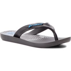 Japonki RIDER - Strike Ole Thong Kids 11382 Black/Black/Grey 21020. Czarne sandały chłopięce Rider. W wyprzedaży za 44,99 zł.