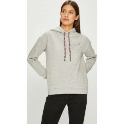 Tommy Hilfiger - Bluza Louisa. Szare bluzy z kapturem damskie TOMMY HILFIGER, m, z bawełny. Za 399,90 zł.