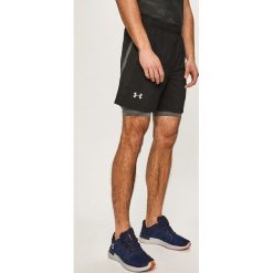 Under Armour - Szorty. Czarne spodenki sportowe męskie s, z elastanu, sportowe. Za 179,90 zł.