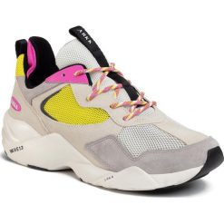 Sneakersy ARKK COPENHAGEN - Kanetyk Suede 2.0 W13 CR3805-0011-W Off White/Bright Lemon. Brązowe półbuty damskie ARKK Copenhagen, ze skóry. Za 599,00 zł.