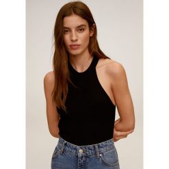 Mango - Top Estody. Bluzki damskie Mango, m, bez wzorów, z wiskozy, casualowe, z okrągłym kołnierzem, bez rękawów. W wyprzedaży za 59,99 zł.