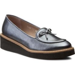 Creepersy damskie: Półbuty ANN MEX - 7400 05SM Granat