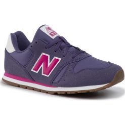 Sneakersy NEW BALANCE - YC373CN Fioletowy. Fioletowe półbuty damskie New Balance, ze skóry ekologicznej. Za 249,00 zł.