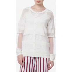 Silvian Heach Albertide Sweter Biały. Białe swetry damskie Silvian Heach, xs, bez wzorów, z wiskozy, bez rękawów, bez kaptura. Za 412,95 zł.